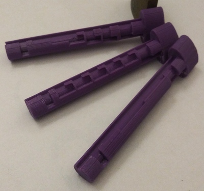 3D-printed Supra Marc keys